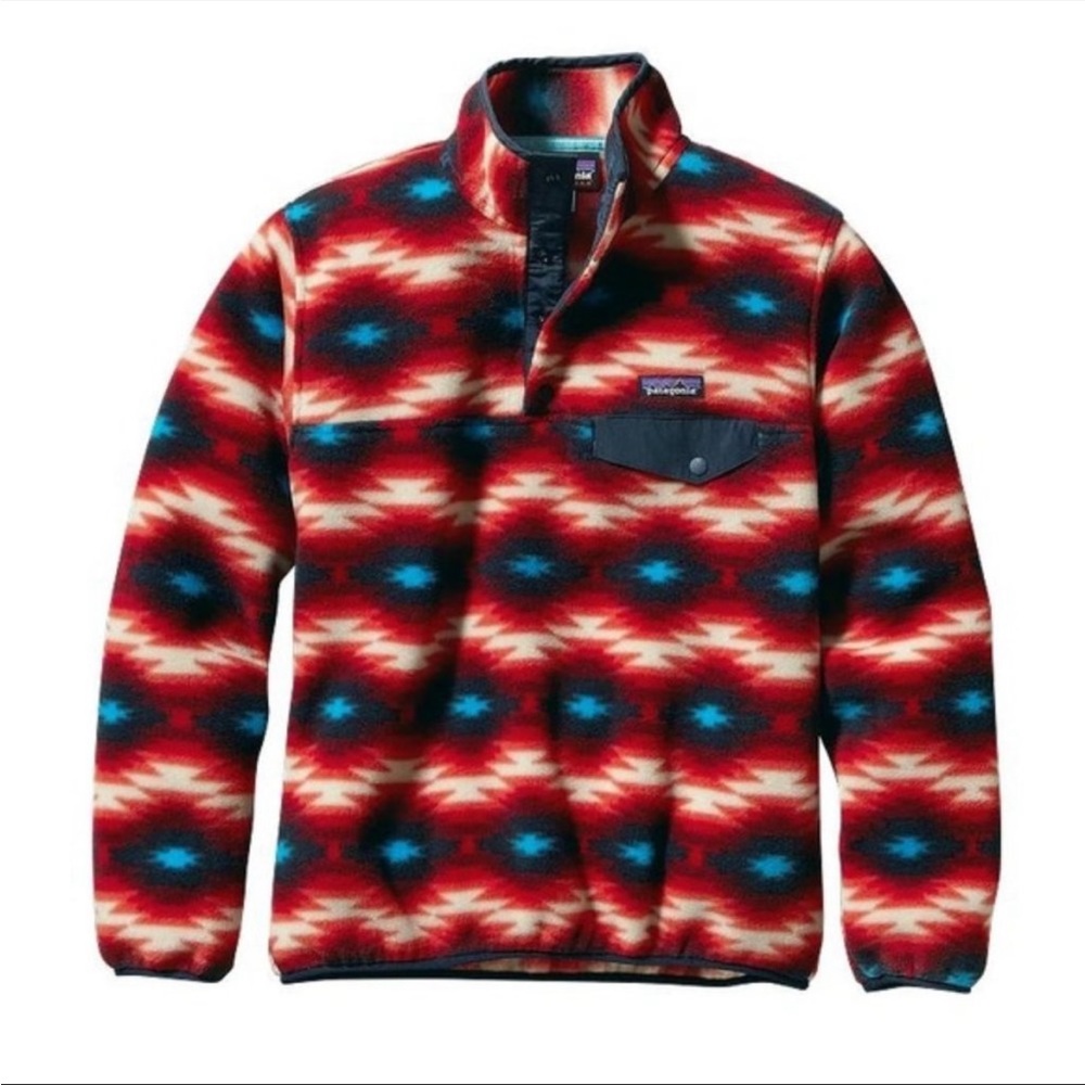 Patagonia Synchilla Snap T Pullover- Wild Desert